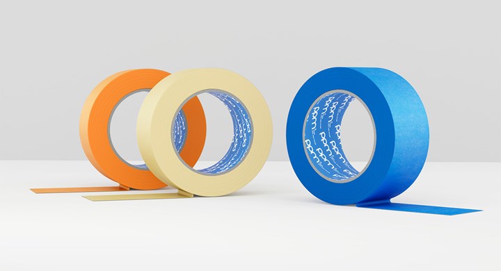 Customized Heat Resistant Multi Colored Masking Tape For Painting